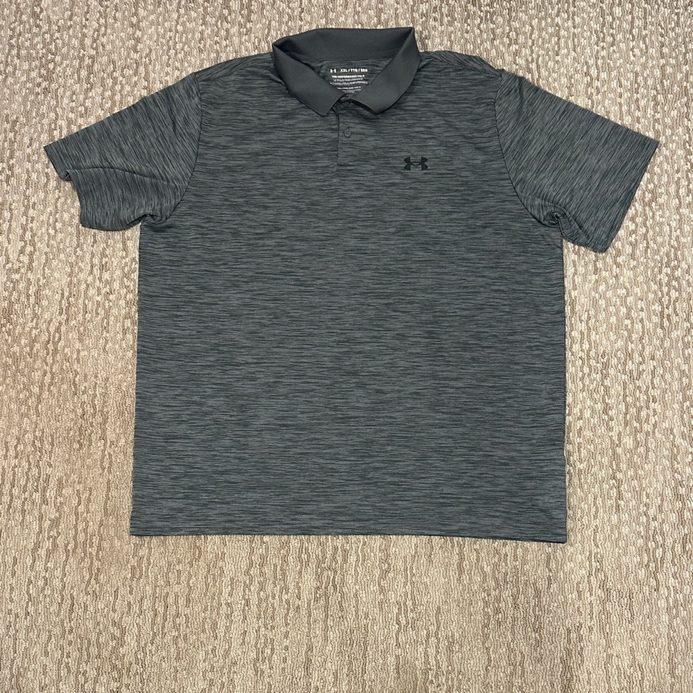Under Armour Men's Charcoal Polo Shirt(344)